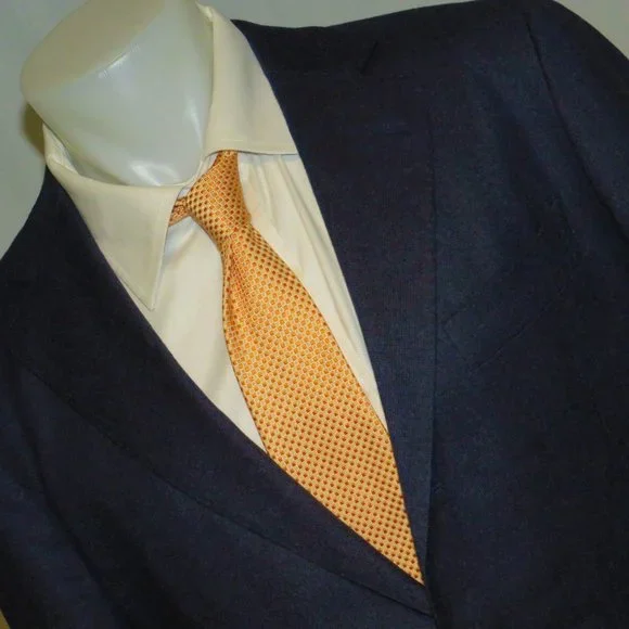 Suitsupply La Spalla Vitale Cashmere Blend Blue Plaid Sport Coat 44L